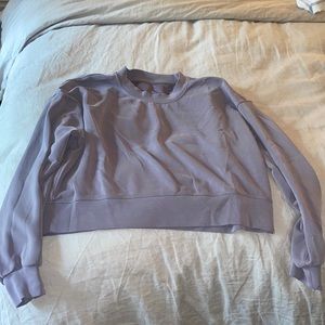 lululemon cropped crewneck